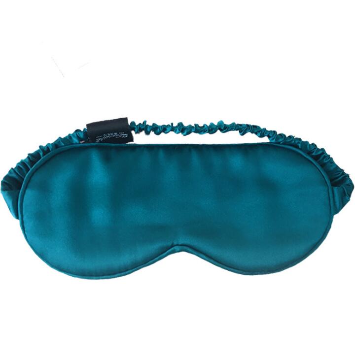Serene™ 19 Momme Pure Mulberry Silk Sleep Mask — Total Blackout Eye Shield